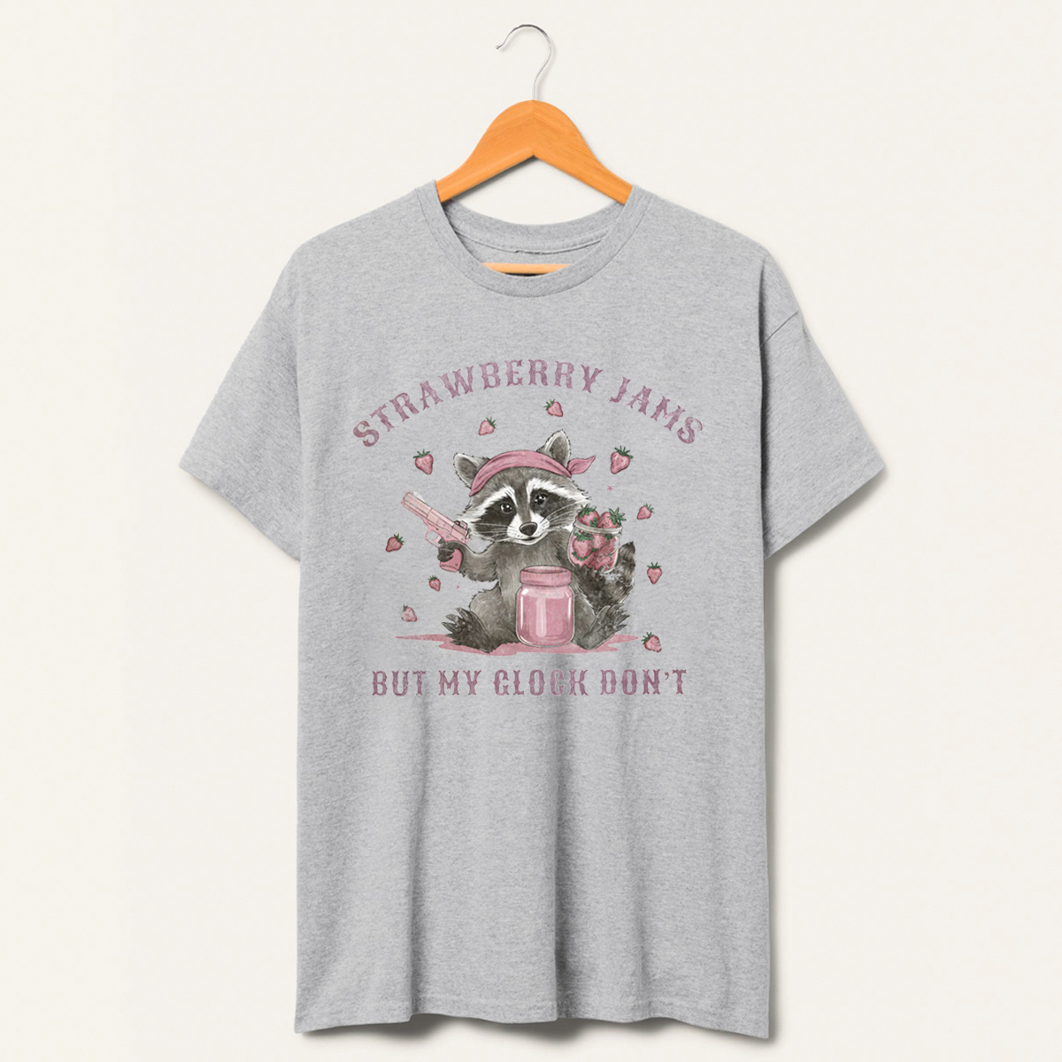 Strawberry Jams But My Glock Don'T Classic T-Shirt-lovefitte