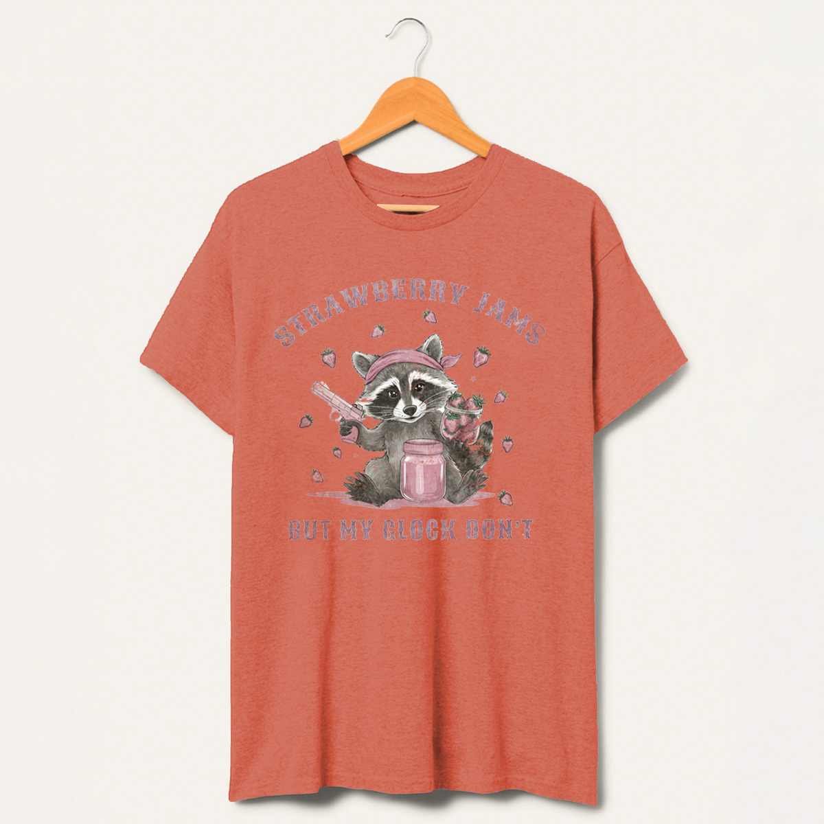 Strawberry Jams But My Glock Don'T Classic T-Shirt-lovefitte