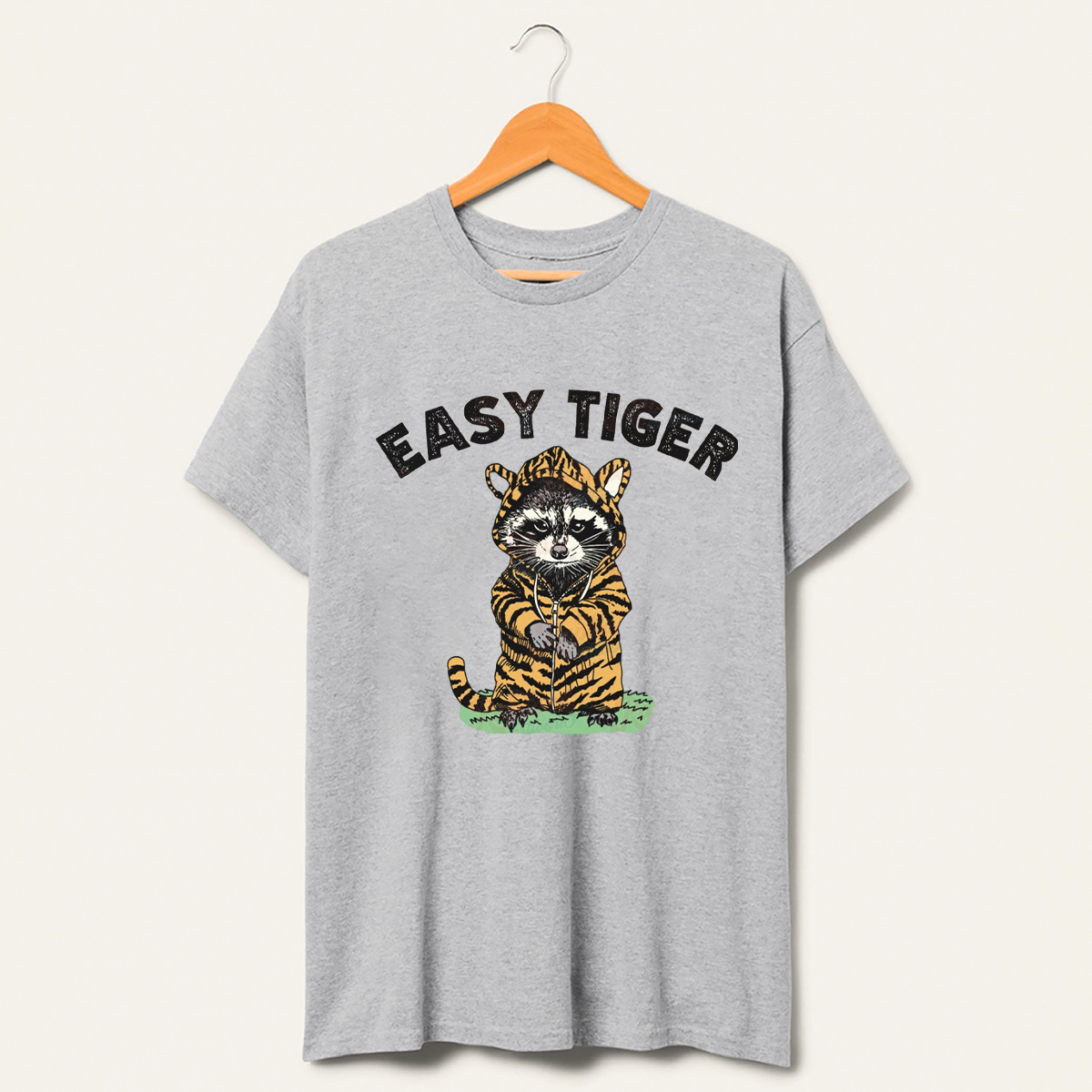 Easy Tiger Raccoon T-Shirt-lovefitte