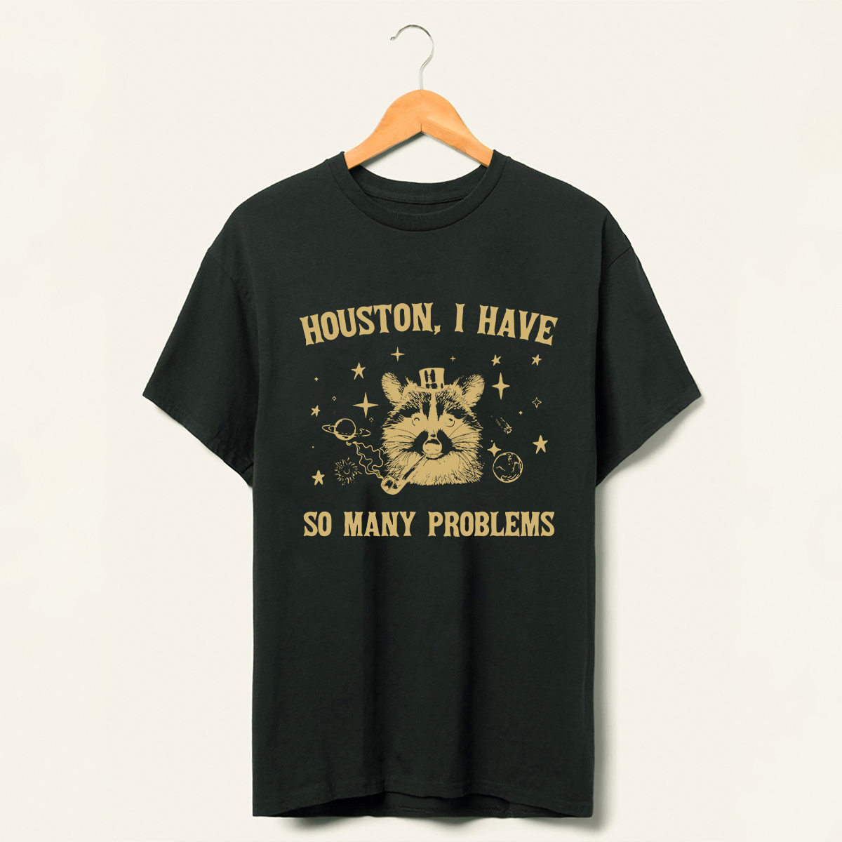 Funny Raccoon T-Shirt-lovefitte