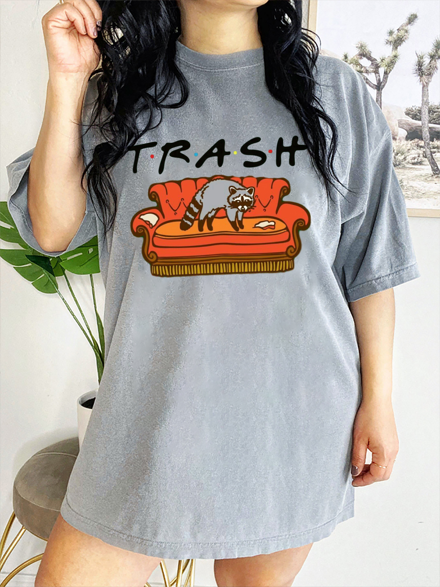 Raccoon Trash T-Shirt-lovefitte