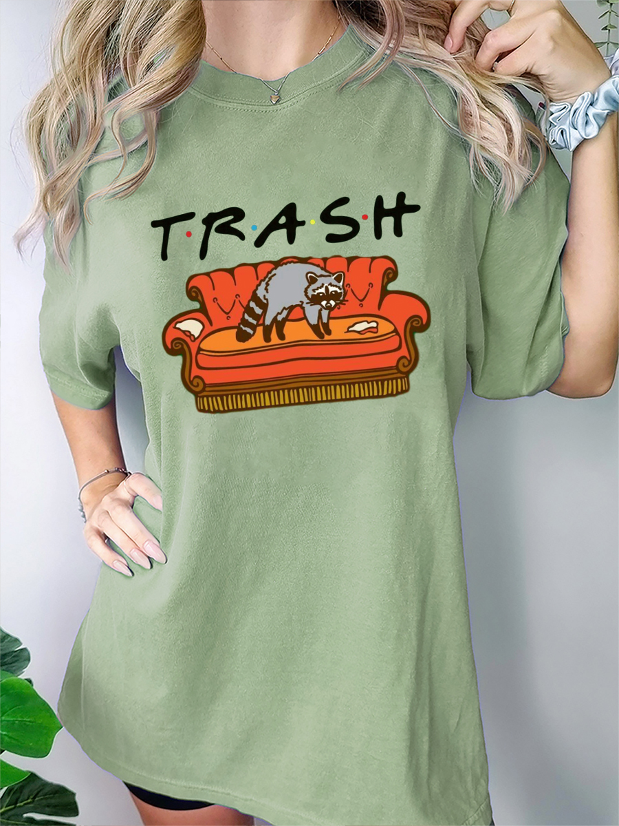 Raccoon Trash T-Shirt-lovefitte