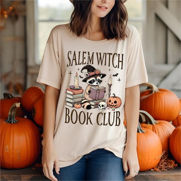 Salem Witch Book Club Shirt