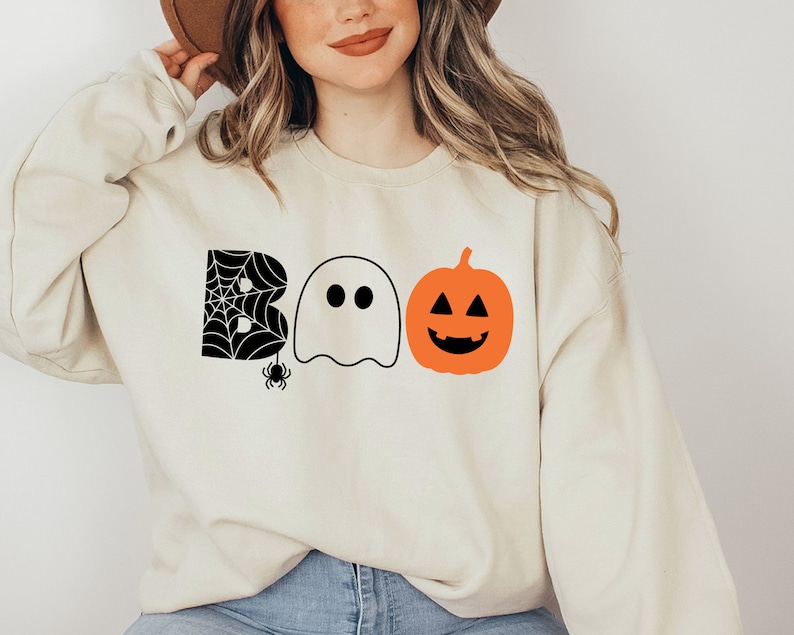 Halloween Boo Sweatshirt