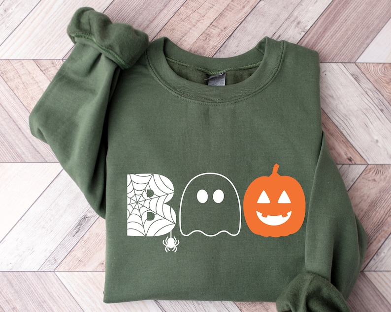 Halloween Boo Sweatshirt