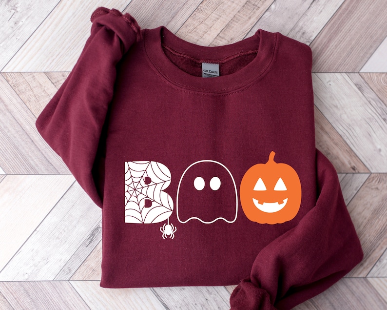 Halloween Boo Sweatshirt