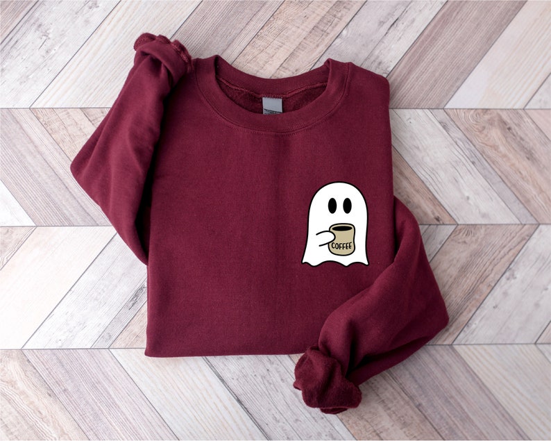Cute Spooky Coffee Sweatshirt