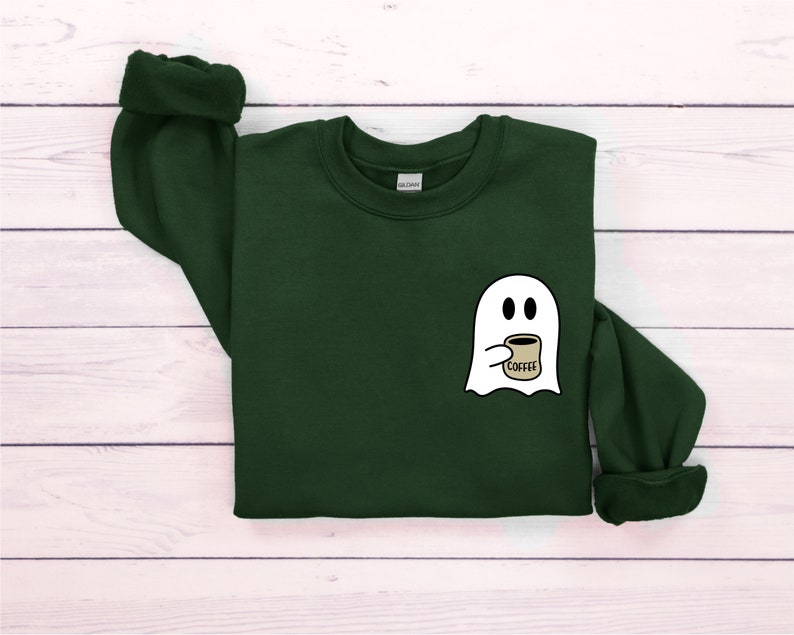 Cute Spooky Coffee Sweatshirt