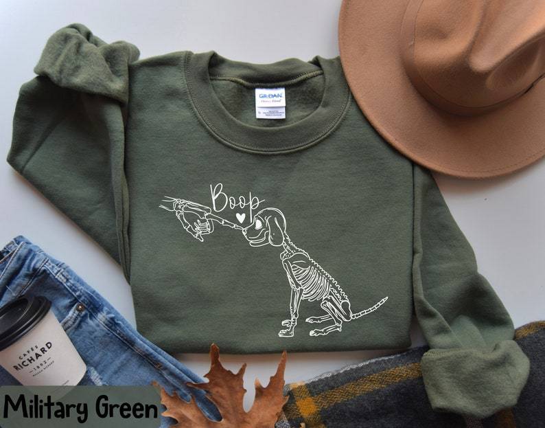 Dog Skeleton Sweatshirt