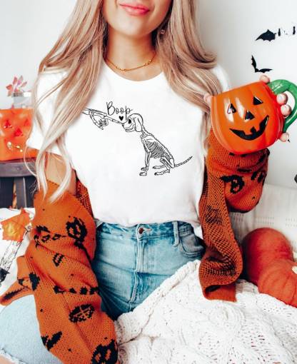 Dog Skeleton Shirt