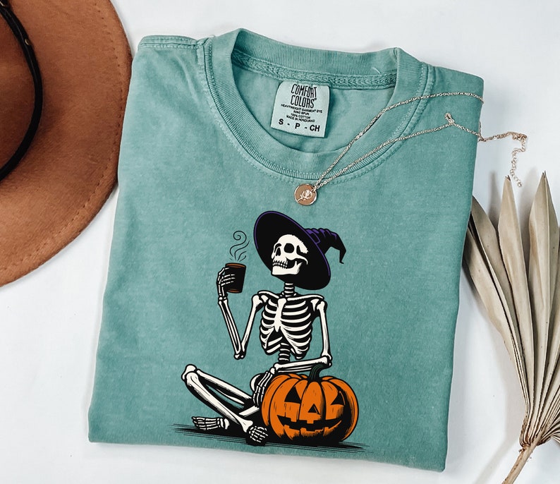 Skeleton Pumpkin Shirt