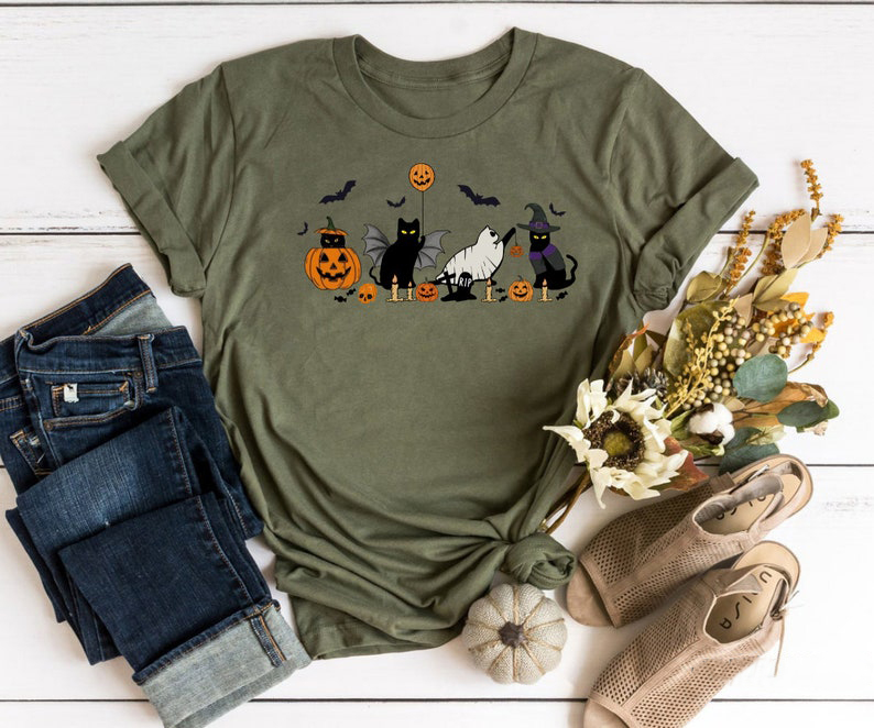 Cat Halloween Shirt