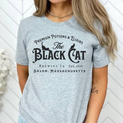 Salem Black Cat Vintage Shirt