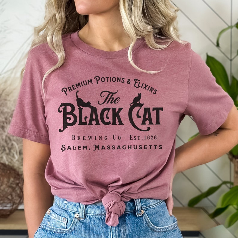 Salem Black Cat Vintage Shirt