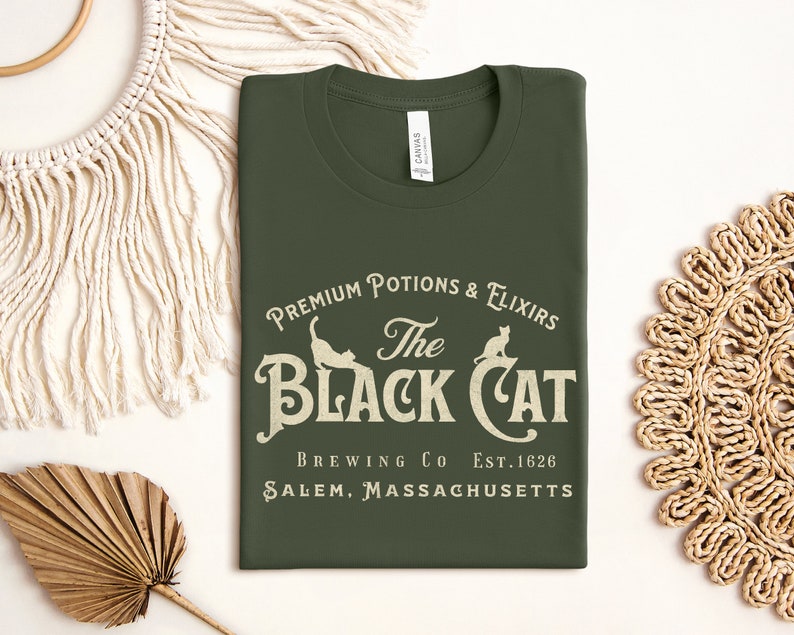 Salem Black Cat Vintage Shirt