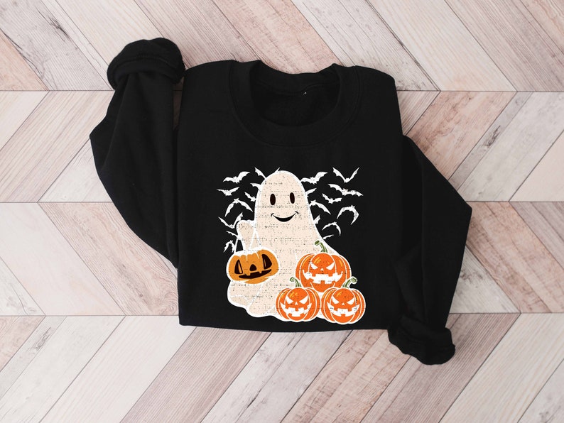Ghost Halloween Sweatshirt