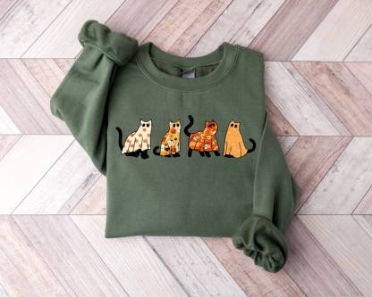 Halloween Cat Shirt 