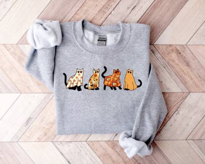 Halloween Cat Shirt 