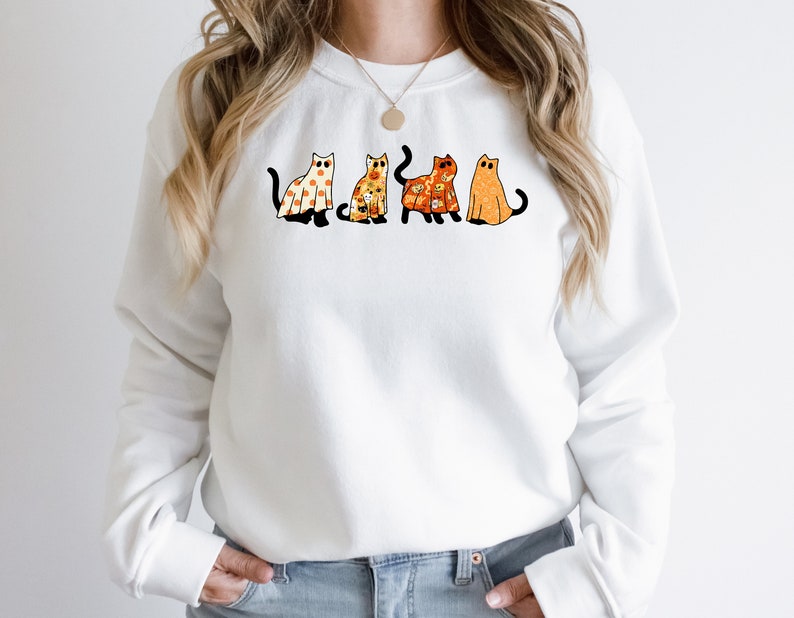 Halloween Cat Shirt 