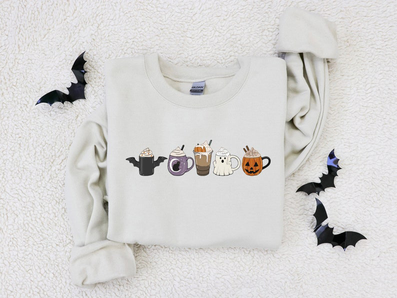 Halloween Coffee Sweatshirt