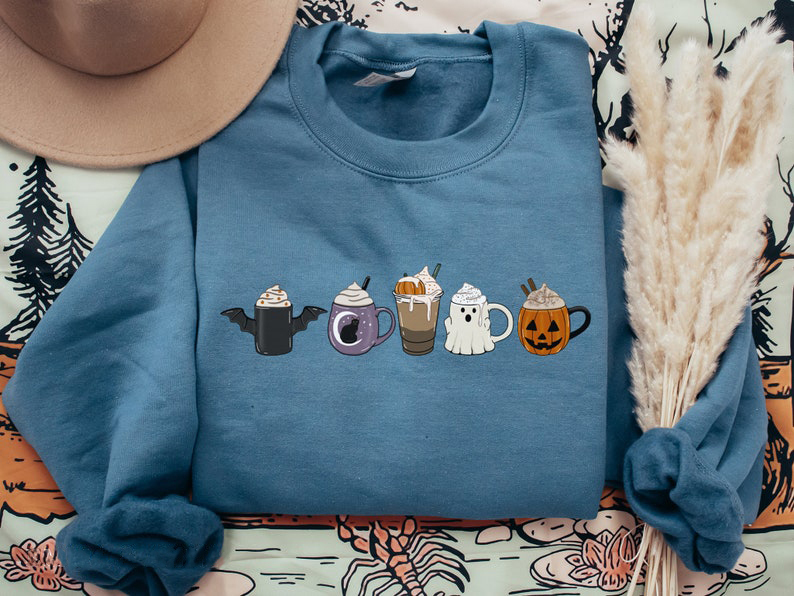 Halloween Coffee Sweatshirt
