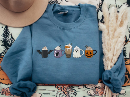 Halloween Coffee Sweatshirt