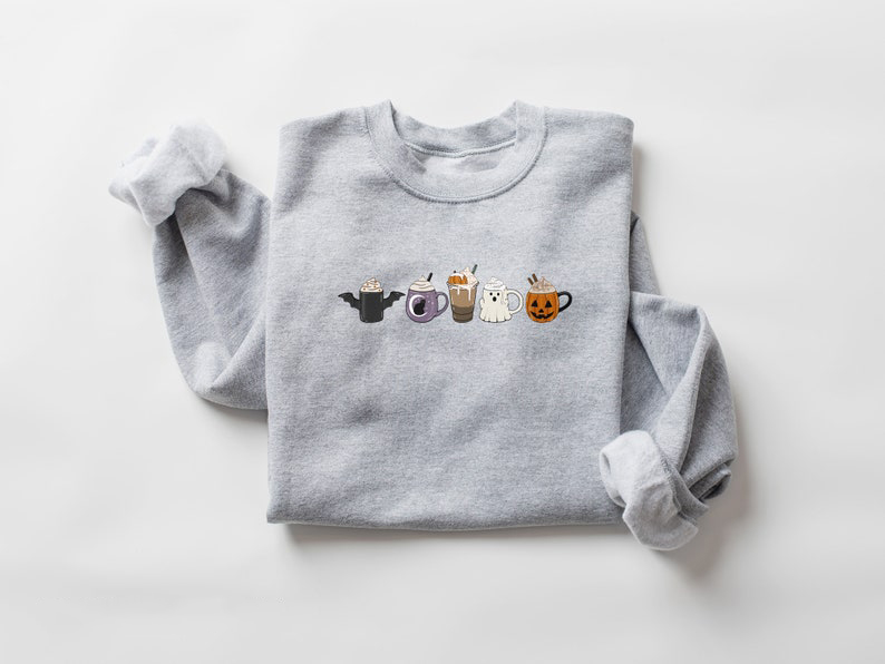 Halloween Coffee Sweatshirt