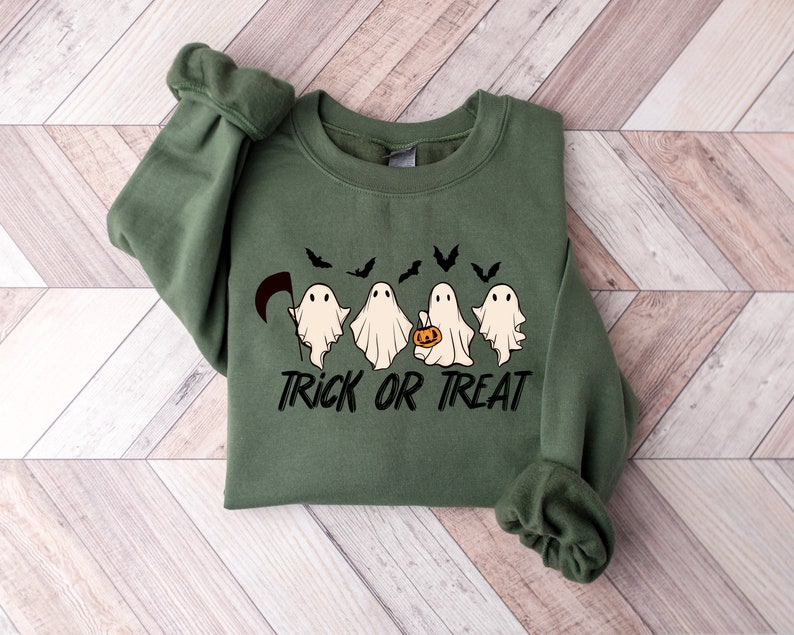 Halloween Trick or Treat Sweatshirt