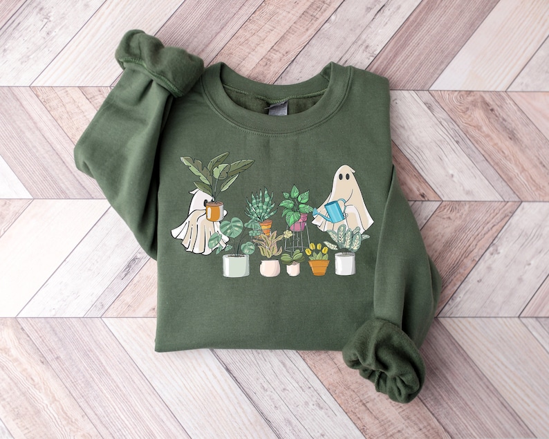 Ghost Plant Lady Sweatshirt