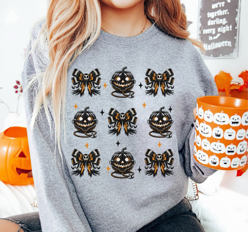 Halloween Nurse Coquette Shirt