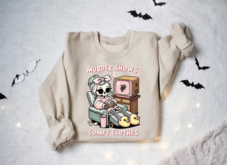 I Like Murder Shows Comfy Clothes Sweatshirt