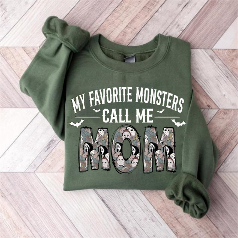 Halloween Momster Sweatshirt