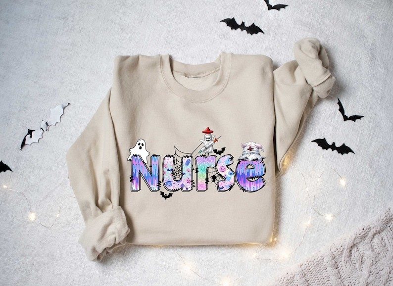 Halloween Nurse Sweatshirt
