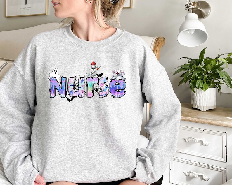 Halloween Nurse Sweatshirt