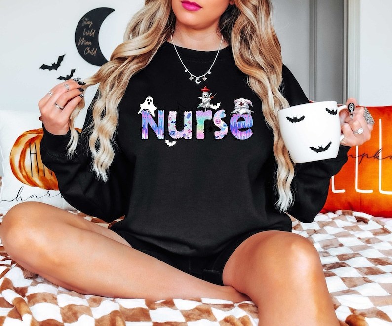 Halloween Nurse Sweatshirt