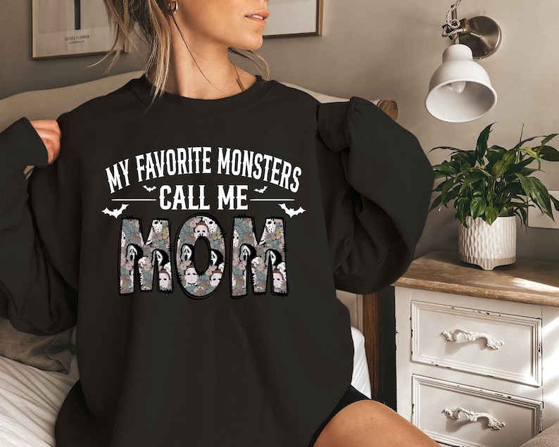 Halloween Momster Sweatshirt