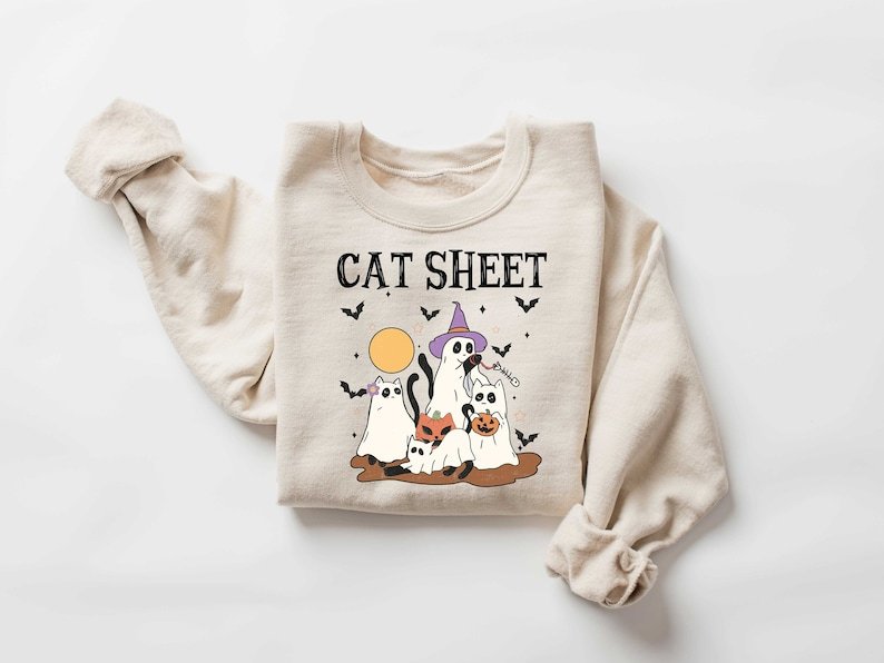 Cat Sheet Sweatshirt