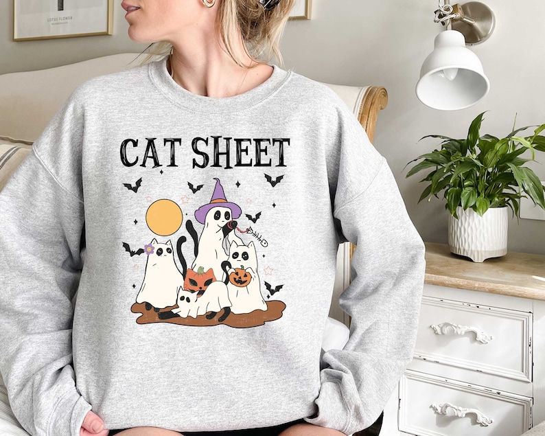 Cat Sheet Sweatshirt
