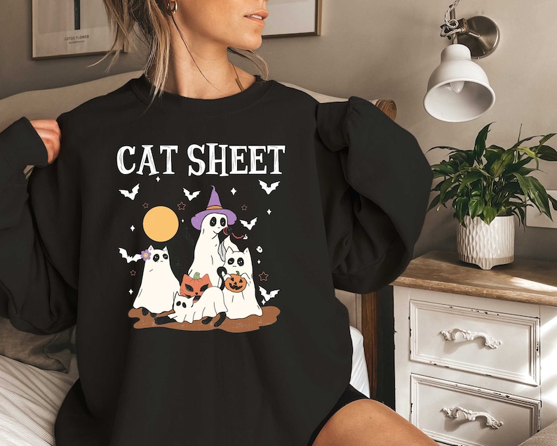 Cat Sheet Sweatshirt