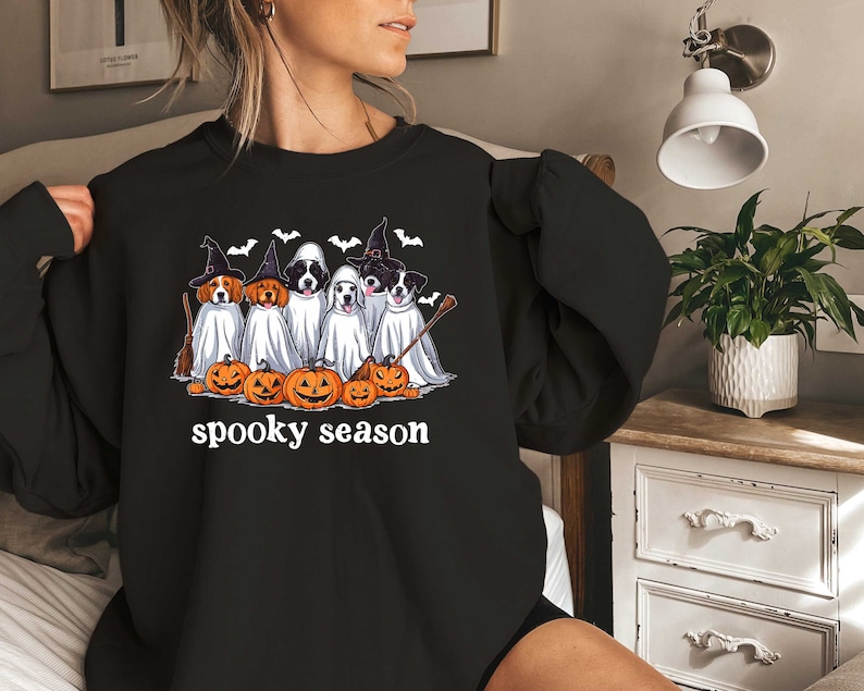 Halloween Spooky Season Dog Sweatshirt