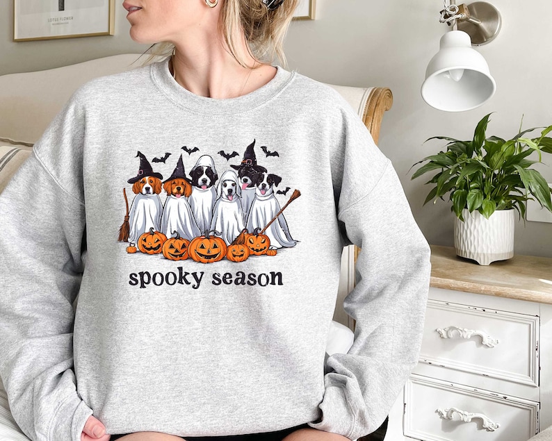 Halloween Spooky Season Dog Sweatshirt