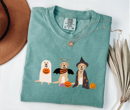 Сute Halloween Dogs T-Shirt