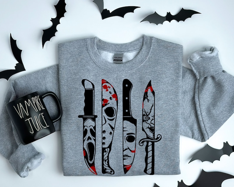 Horror Movie Knives Sweatshirt