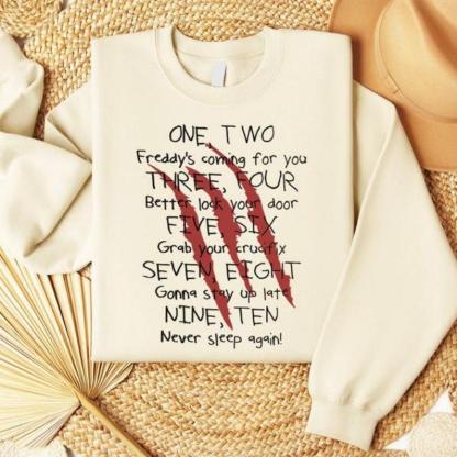 Retro Halloween Horror Movie Sweatshirt