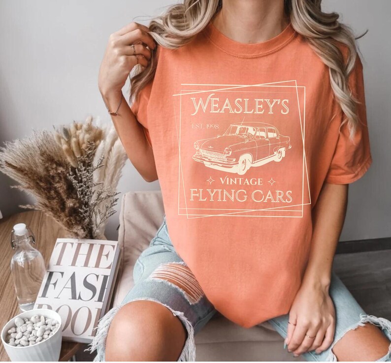 Magic Flying Car Comfort Colors T-shirt