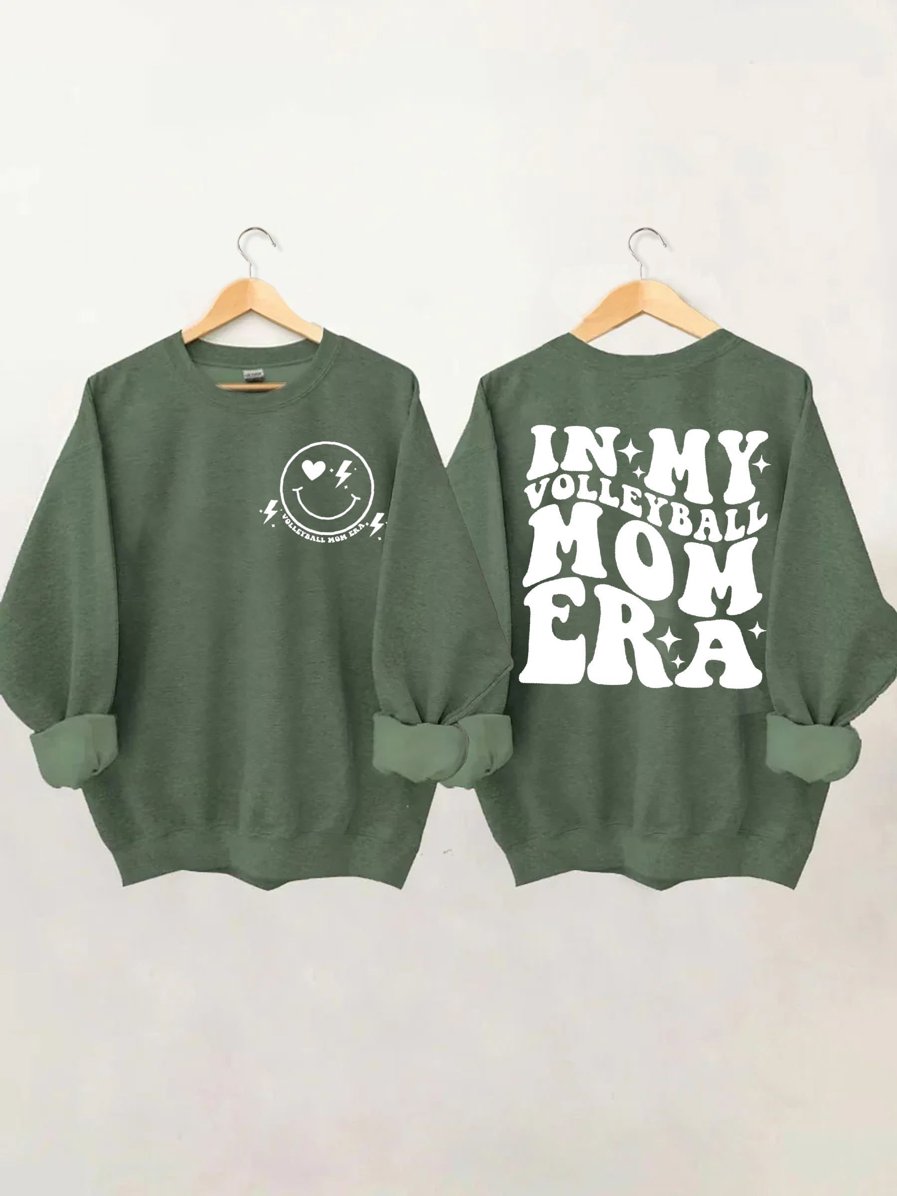 In My Volleyball Mom Era Sweatshirt-lovefitte