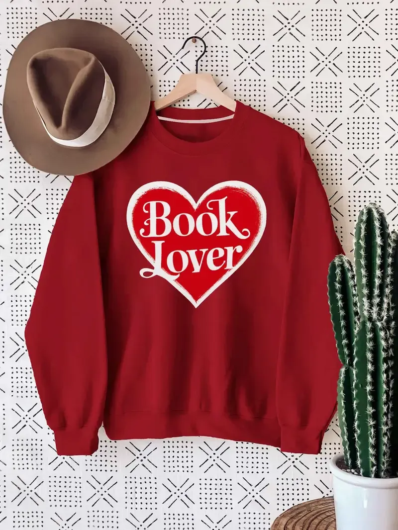 Book Lover Graphic Sweatshirt