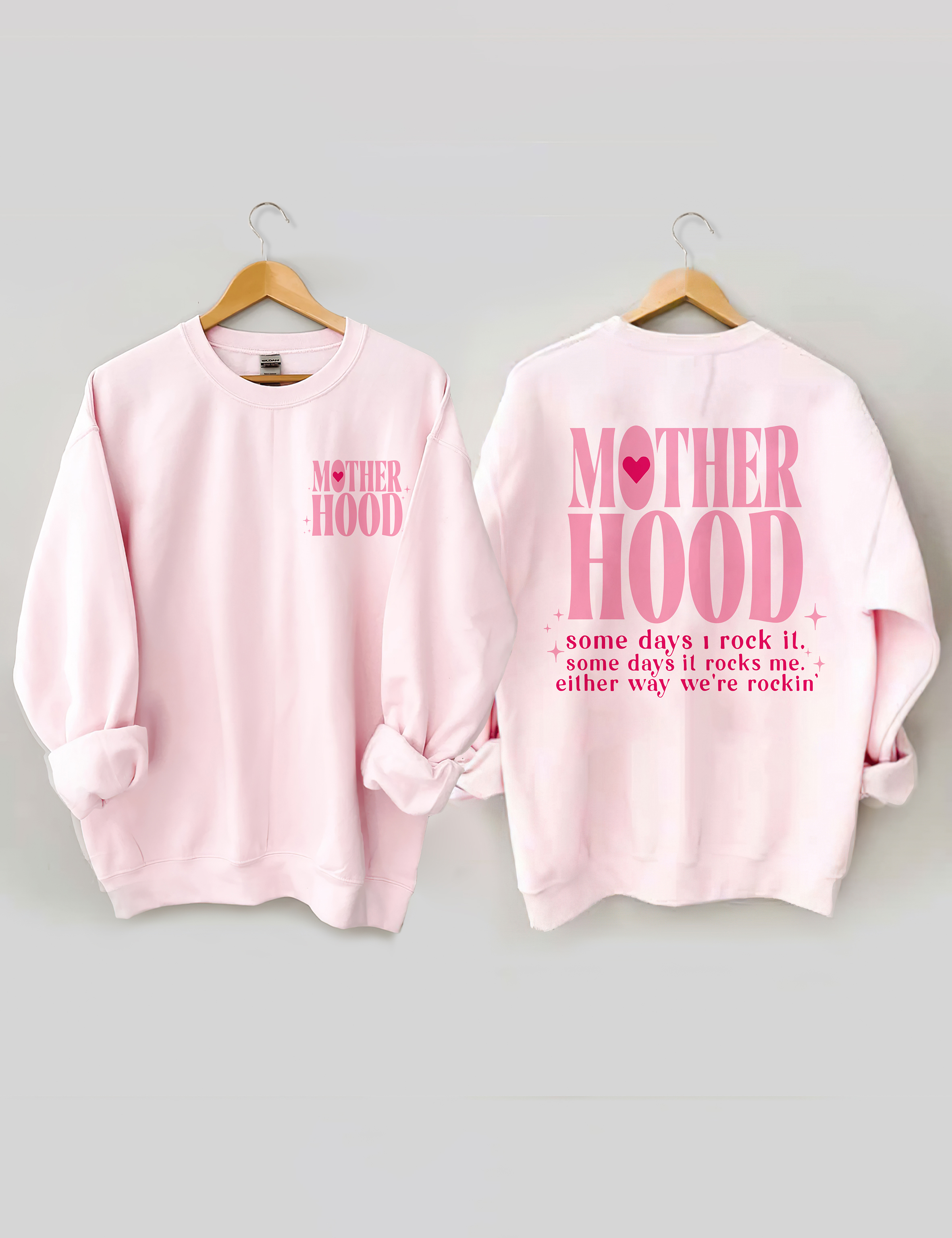 Motherhood Some Day I Rock It  Sweatshirt