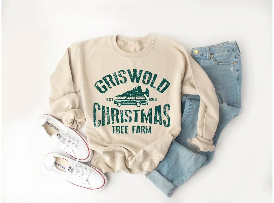 Vintage Griswold Christmas Sweatshirt