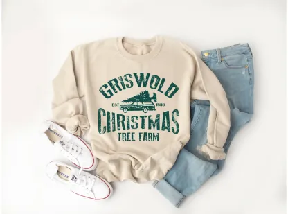 Vintage Griswold Christmas Sweatshirt